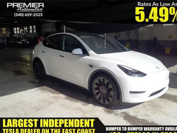 TESLA MODEL Y 2022 7SAYGDEF5NF513596 image